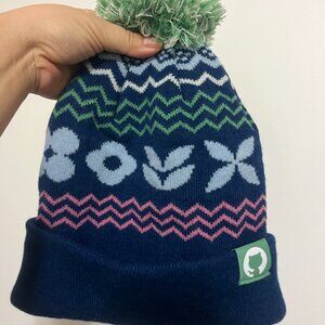 Girly Cute Wool Pom Pom hat by Space Craft